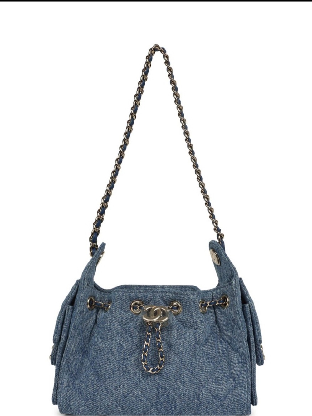 Chanel 25 Small Denim Handbag